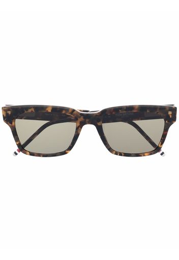 Thom Browne Eyewear TB 418 RWB stripe sunglasses - Toni neutri