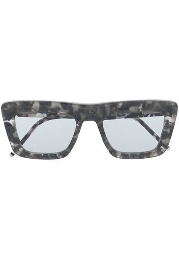 Thom Browne Eyewear Occhiali da sole Wayfarer - Grigio