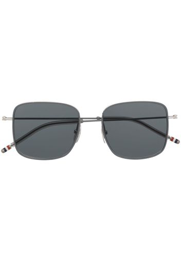 Thom Browne Eyewear square-frame aviator sunglasses - Grigio