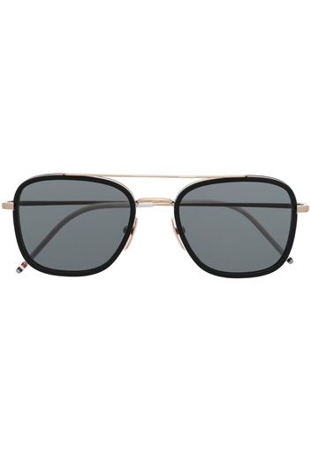 Thom Browne Eyewear silver and black glasses - 005 MULTICOLORED