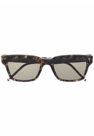 Thom Browne Eyewear TB 418 RWB stripe sunglasses - Toni neutri