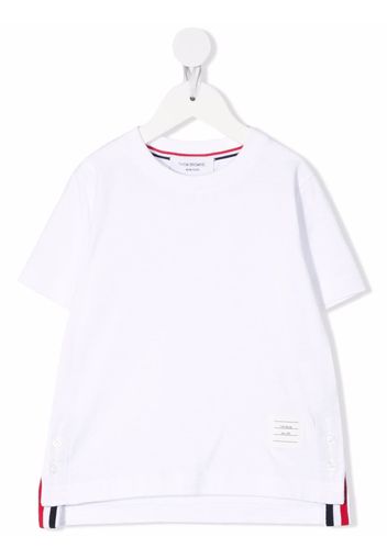 Thom Browne Kids cotton jersey crewneck T-shirt - Bianco