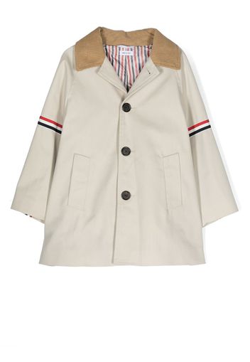 Thom Browne Kids Cappotto con bottoni - Toni neutri