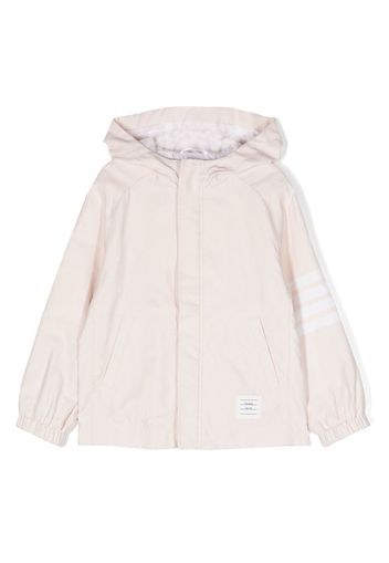 Thom Browne Kids Giacca con cappuccio - Rosa