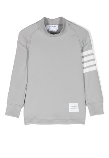 Thom Browne Kids Rash guard - Grigio