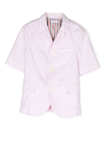 Thom Browne Kids Cappotto con maniche corte - Rosa