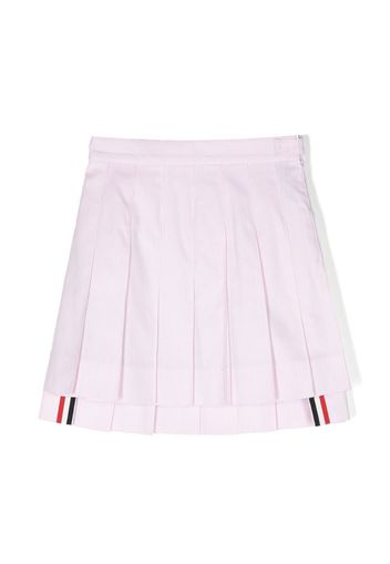 Thom Browne Kids Gonna plissettata RWB - Rosa