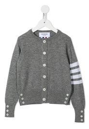 Thom Browne Kids Cardigan - Grigio