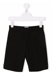 Thom Browne Kids Bermuda con bottoni - Nero