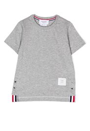 Thom Browne Kids T-shirt con maniche corte - Grigio