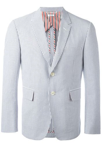 Thom Browne striped blazer - Bianco