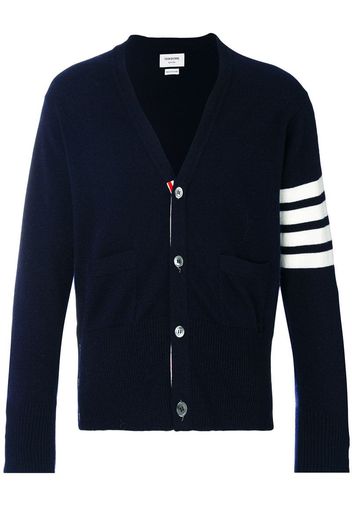 Cardigan classico con scollo a V