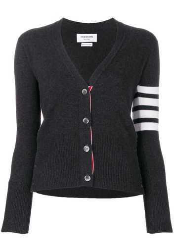 Cardigan classico con scollo a V