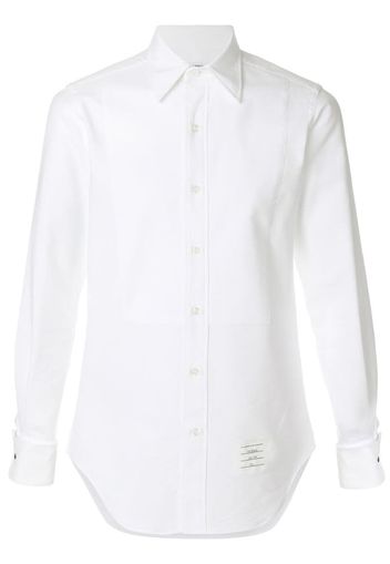 Button-Down Pique Tux Shirt