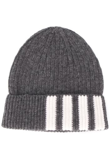 4-Bar knitted beanie