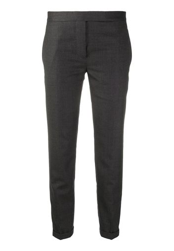 tailored cropped trousers