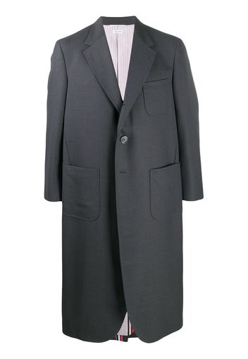 Thom Browne Cappotto oversize - 025 DARK GREY