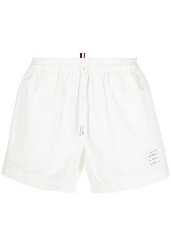 Thom Browne Shorts con coulisse - Bianco