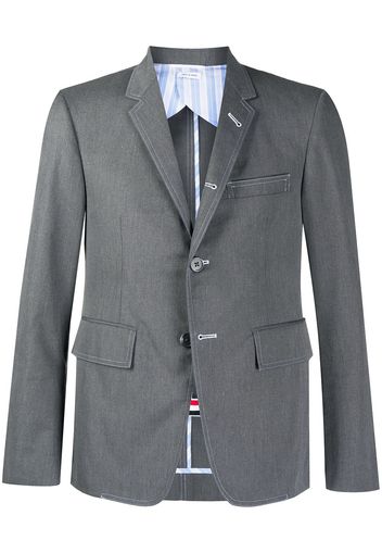 Thom Browne Cappotto sportivo - Grigio