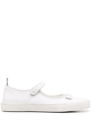 Thom Browne Sneakers Mary Jane con fiocco - 100 WHITE