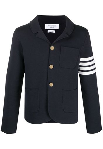 4-Bar knit blazer