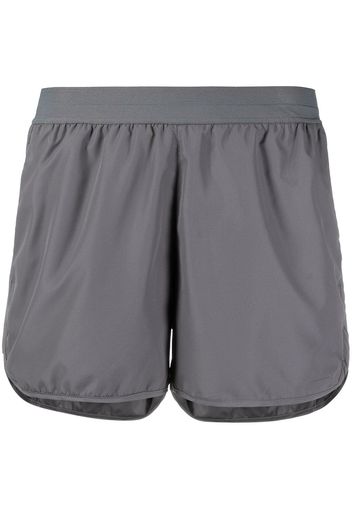 Thom Browne Shorts sportivi con righe - Grigio