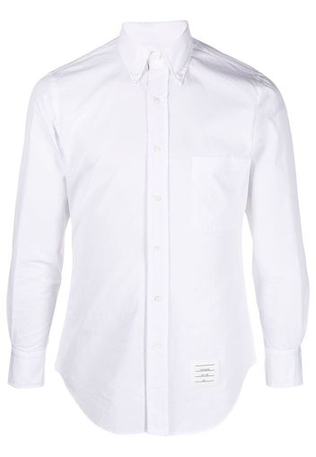 Thom Browne Camicia con colletto button-down - Bianco