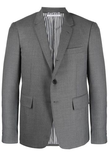 Thom Browne Blazer con maniche crop - Grigio