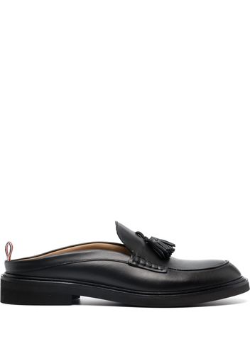 Thom Browne tassel-detailed slip-on loafers - 001 BLACK