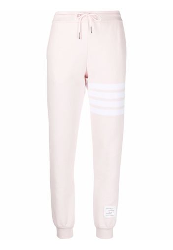 Thom Browne Pantaloni sportivi con righe - 680 LT PINK