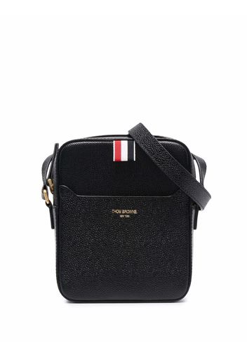 Thom Browne grosgrain-tab camera bag - Nero