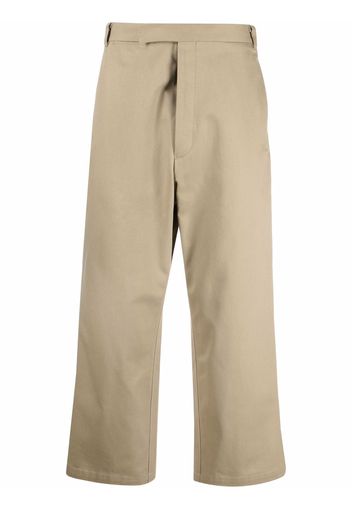 Thom Browne Pantaloni crop - Toni neutri