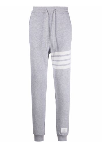 Thom Browne 4-Bar knitted track pants - Grigio