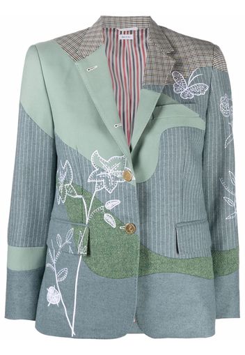 Thom Browne Blazer monopetto - Verde