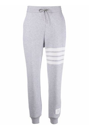 Thom Browne Pantaloni sportivi con dettaglio a 4 righe - Grigio