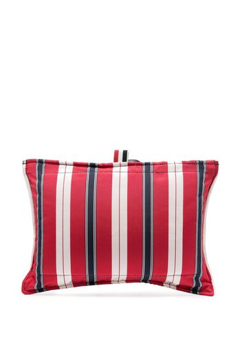 Thom Browne small Pillow silk clutch bag - Rosso