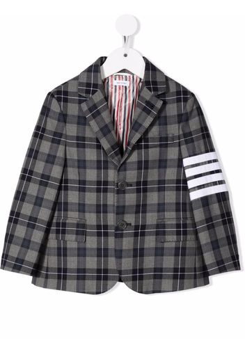 Thom Browne Blazer con dettaglio a righe - Grigio