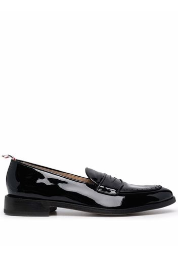 Thom Browne Mocassini con applicazione - Nero