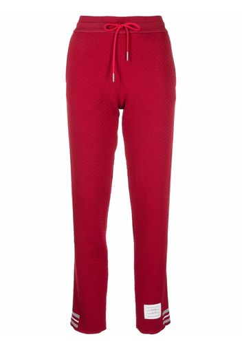 Thom Browne Pantaloni sportivi - Rosso