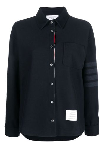 Thom Browne Abito corto bicolore - Blu