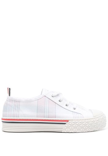 Thom Browne Sneakers Collegiate con stampa Madras - Rosa