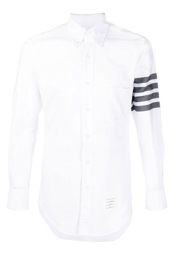 Thom Browne Camicia con dettaglio a 4 righe - Bianco