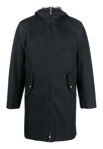 Thom Browne Parka con cappuccio - Blu