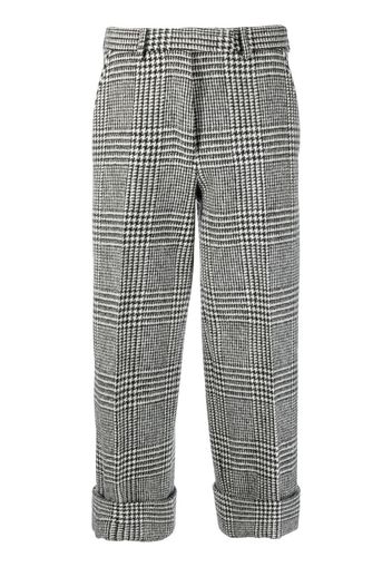 Thom Browne Pantaloni sartoriali a quadri - Nero