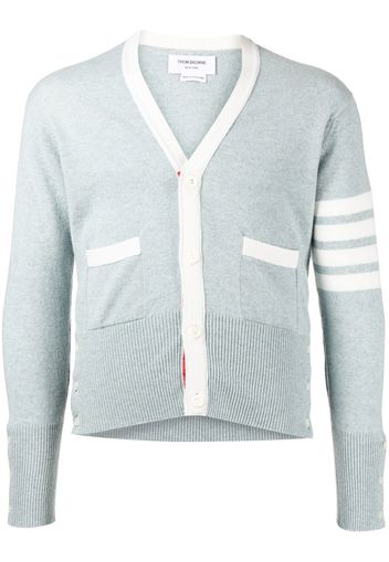 Thom Browne 4-Bar cashmere cardigan - Grigio