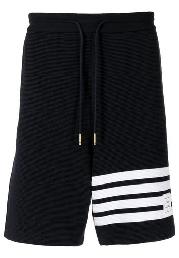 Thom Browne Ottoman striped track shorts - Blu