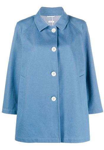 Thom Browne single-breasted car coat - Blu