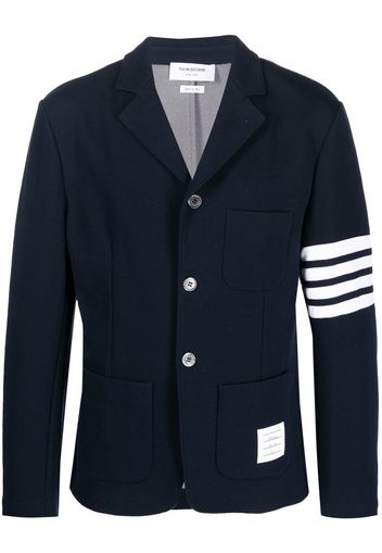 Thom Browne Blazer monopetto con dettaglio a 4 righe - 415 NAVY