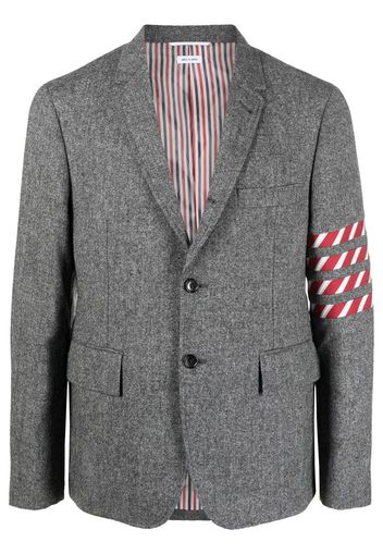 Thom Browne 4-Bar stripe single-breasted wool blazer - Nero