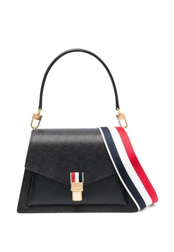 Thom Browne "TRAPEZE TOP HANDLE BAG W/ - 001 BLACK